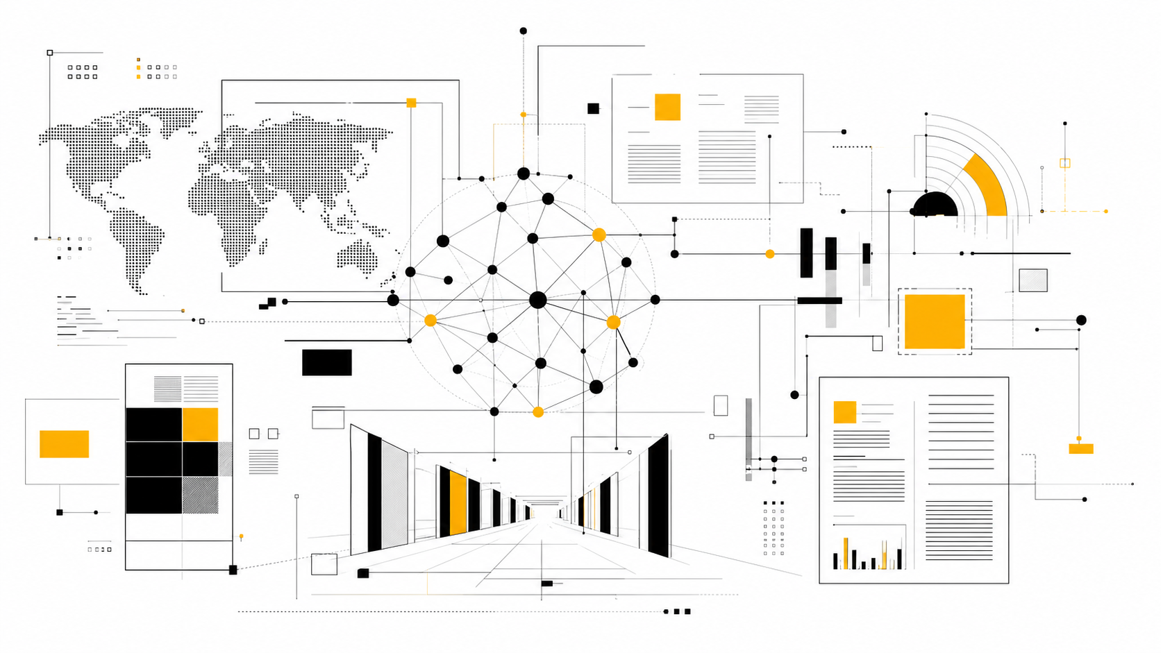 Policy systems map linking institutions, infrastructure, and governance
